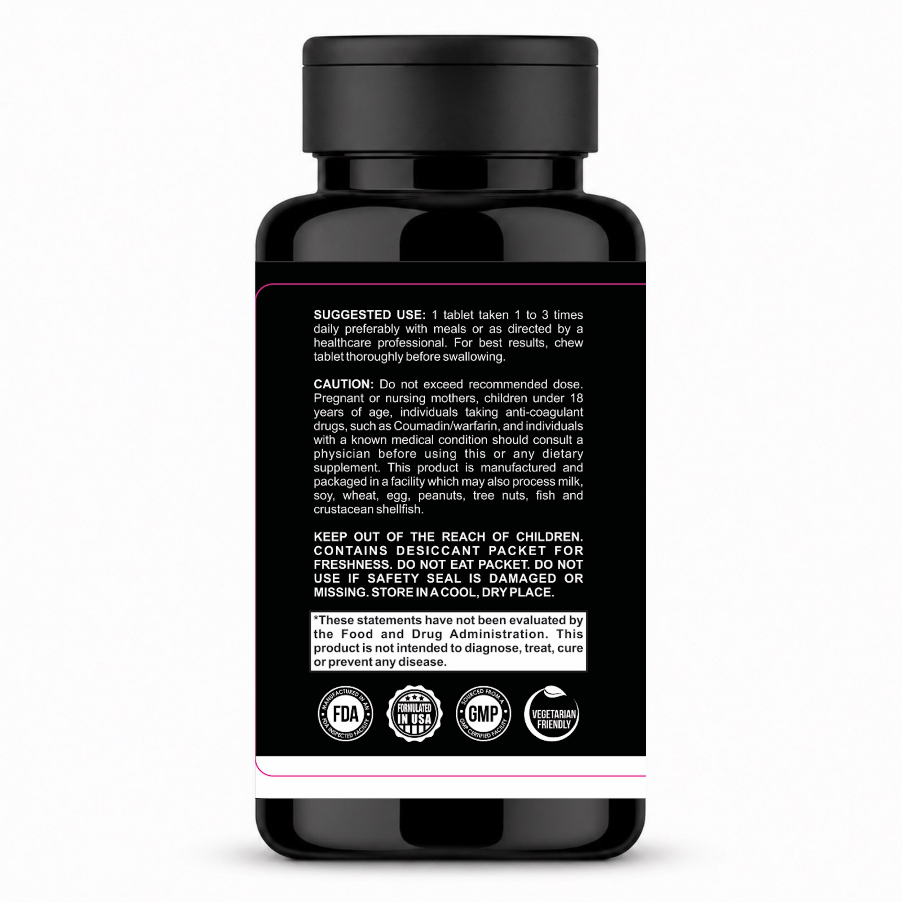 Vitamin D3 + K2 Chewable Tablets – Alnima | Daily Nutrient Support Formula | Halal Certified | 90 Chewable Tablets | Made in USA