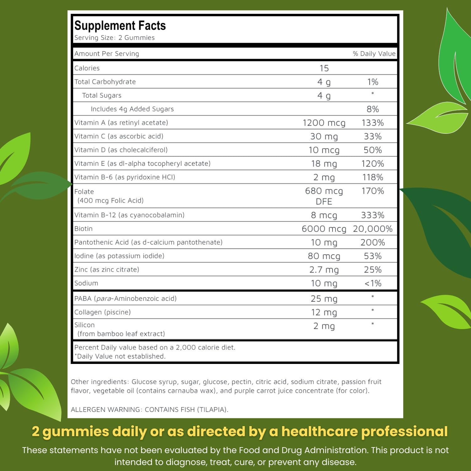 ALNIMA Halal Hair, Skin & Nails Gummies with Collagen & Biotin – Beauty Support for Women | 60 Gummies – Halal Certified, Non-GMO, Made in USA